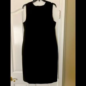 Ann Taylor Factory black shift dress. Size 12